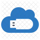 Usb Drive Cloud Icon