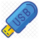 Usb Pendrive Technology Icon