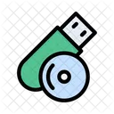 Usb Disc Drive Icon