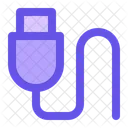 Usb Cable Drive Icon