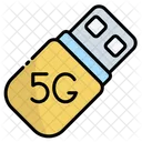 Usb 5 G Mobile Icon