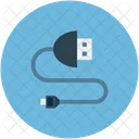 Usb Cable Cord Icon
