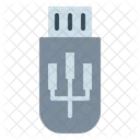 Usb Pendrive Multimedia Icon