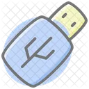 Usb Computer Hardware Computer Component Awesome Lineal Color Icon Icon