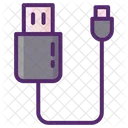 Usb A Cable Icon