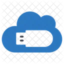 USB Laufwerk Cloud Symbol