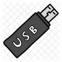 USB Elektronische Hardware USB Speicher Symbol