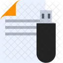 USB Dokument Speicher Icon