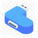 USB Anschluss Stecker Port Symbol