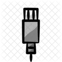 USB-B-Anschluss  Symbol