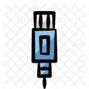 USB-B-Anschluss  Symbol