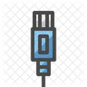 USB B Anschluss Symbol