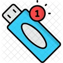 USB Benachrichtigung Computer Gerat Symbol