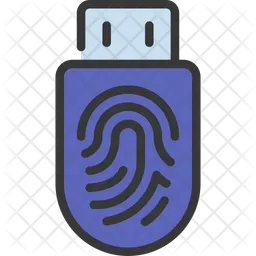 Usb Biometric  Icon