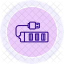 USB C Hub Symbol