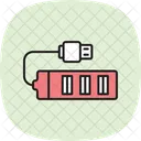 USB C Hub Symbol