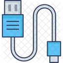 USB 케이블 USB 포트 아이콘