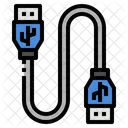 Usb Cable Wiring Componant Icon