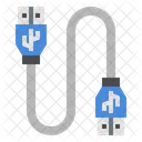Usb Cable Wiring Componant Icon
