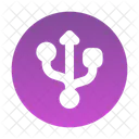 Usb Circle Icon