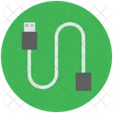 USB Data Cable Icon