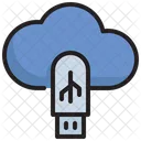 Usb data storage  Icon