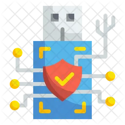 Usb Digital Security  Icon