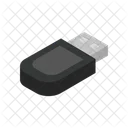 Usb Drive Isometric Iso Icon