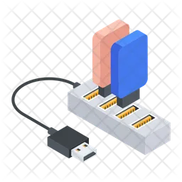 USB Extension  Icon