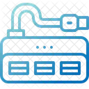 USB-Hub  Symbol