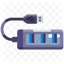 Usb Hub  Icon