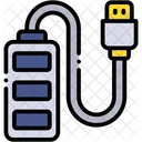 Usb Hub Usb Port Electronics Icon