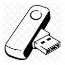 Usb Memory Storage Icon