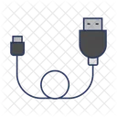 USB-Kabel  Symbol