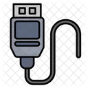 USB-Kabel  Symbol