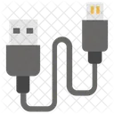 USB Kabel Datenkabel Ethernet Kabel Symbol