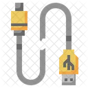 USB-Kabel kaputt machen  Symbol