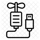 USB Lufter Symbol