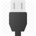 USB 케이블 플러그 아이콘