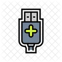USB 전원 충전 아이콘