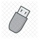 USB 포트 케이블 충전 아이콘