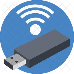 USB Wireless Receiver  Icon