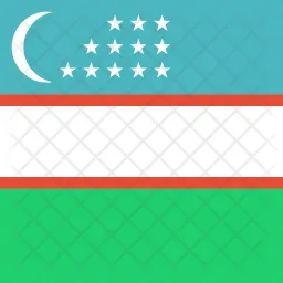 Usbekistan Flag Symbol