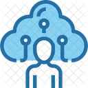 Cloud Storage Use Icon