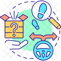 Use clues Icon - Download in Colored Outline Style