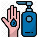 Use Hand Sanitizer Hand Antiseptic Hand Disinfectant Icon