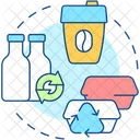 Use reusable containers  Icon