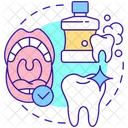 Mouthwash Therapeutic Reduce Icon
