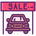 Used Car Dealership User Car Deal Dealership Icon
