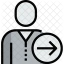 User Arrow Right Icon